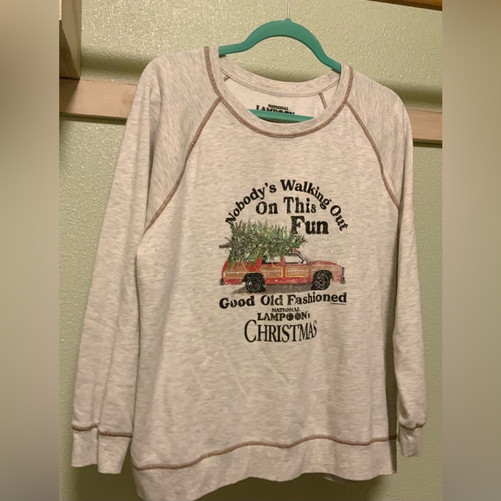 Lampoons Christmas sweat shirt